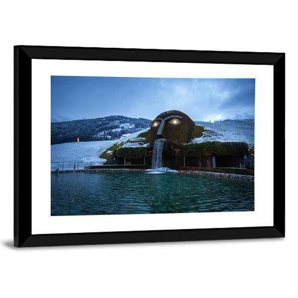 Swarovski Crystal Worlds Museum In Austria Panoramic Canvas Wall Art-1 Piece-36" x 12"-Tiaracle