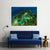 Sweden From Space Canvas Wall Art-4 Horizontal-Gallery Wrap-34" x 24"-Tiaracle