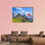 Swiss Flag On The Top Of Mannlichen Canvas Wall Art-5 Horizontal-Gallery Wrap-22" x 12"-Tiaracle