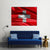 Switzerland Wavy Flag Canvas Wall Art-4 Horizontal-Gallery Wrap-34" x 24"-Tiaracle