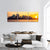Sydney City View At Sunset Panoramic Canvas Wall Art-1 Piece-36" x 12"-Tiaracle
