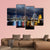 Sydney Harbor And Downtown Buildings Canvas Wall Art-3 Horizontal-Gallery Wrap-25" x 16"-Tiaracle