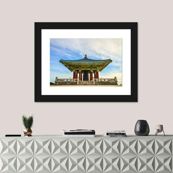 Symbol Of Close Ties Between The United States And Korea Canvas Wall Art-1 Piece-Framed Print-20" x 16"-Tiaracle