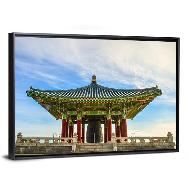 Symbol Of Close Ties Between The United States And Korea Canvas Wall Art-3 Horizontal-Gallery Wrap-25" x 16"-Tiaracle