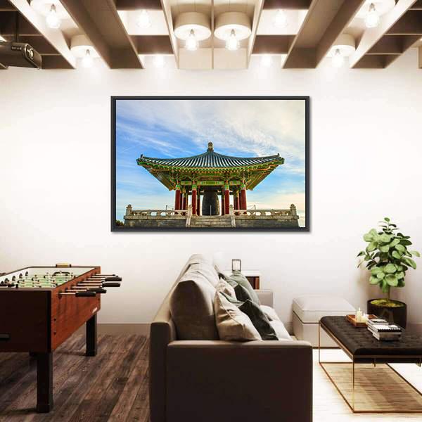 Symbol Of Close Ties Between The United States And Korea Canvas Wall Art-3 Horizontal-Gallery Wrap-25" x 16"-Tiaracle