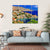 Symi island In Greece Canvas Wall Art-4 Horizontal-Gallery Wrap-34" x 24"-Tiaracle