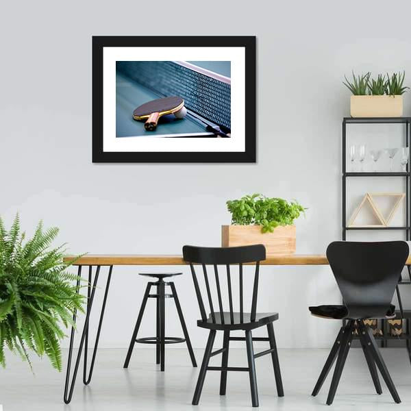 Table Tennis Canvas Wall Art-5 Horizontal-Gallery Wrap-22&quot; x 12&quot;-Tiaracle