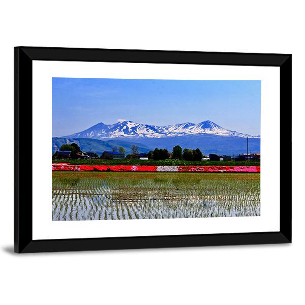 Taisetsuzan In Winter Panoramic Canvas Wall Art-1 Piece-36" x 12"-Tiaracle