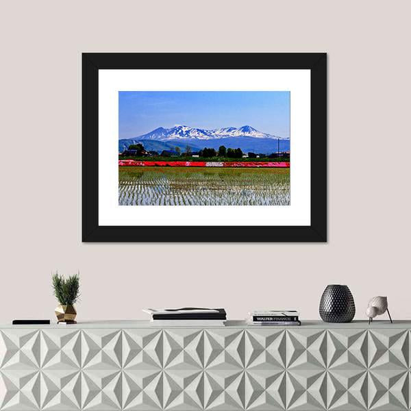 Taisetsuzan In Winter Panoramic Canvas Wall Art-1 Piece-36" x 12"-Tiaracle