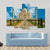 Taj Mahal Reflection In Water Agra India Canvas Wall Art-5 Pop-Gallery Wrap-47" x 32"-Tiaracle