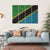 Tanzania Flag Canvas Wall Art-1 Piece-Gallery Wrap-36" x 24"-Tiaracle