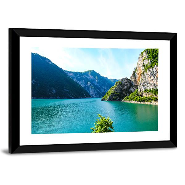 Tara River Flows Canvas Wall Art-5 Horizontal-Gallery Wrap-22" x 12"-Tiaracle