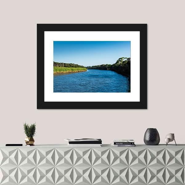 Tarwin River Australia Canvas Wall Art-3 Horizontal-Gallery Wrap-25" x 16"-Tiaracle