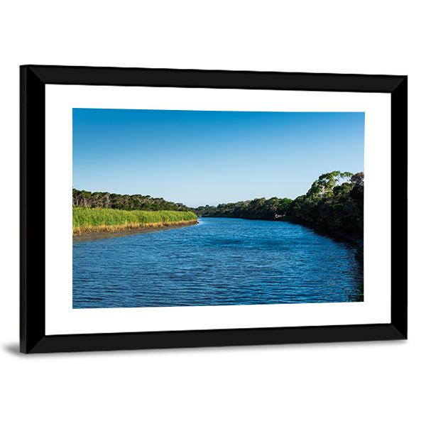 Tarwin River Australia Canvas Wall Art-3 Horizontal-Gallery Wrap-25" x 16"-Tiaracle