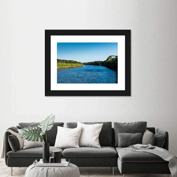 Tarwin River Australia Canvas Wall Art-1 Piece-Framed Print-20" x 16"-Tiaracle
