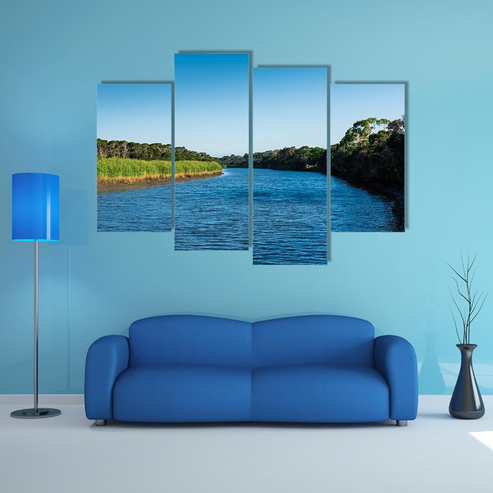Tarwin River Australia Canvas Wall Art-4 Pop-Gallery Wrap-50" x 32"-Tiaracle