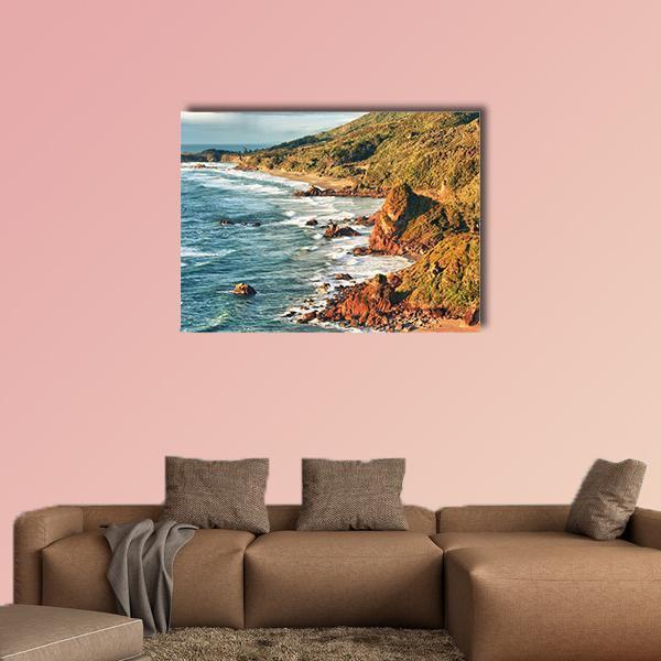 Tasman Sea Canvas Wall Art-1 Piece-Gallery Wrap-48" x 32"-Tiaracle