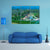 Tea Plantation In Chiang Rai Canvas Wall Art-3 Horizontal-Gallery Wrap-37" x 24"-Tiaracle