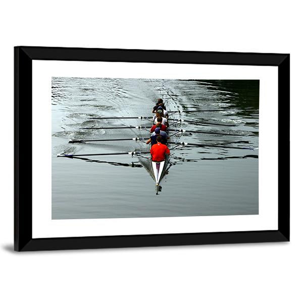 Teamwork For Success Canvas Wall Art-5 Horizontal-Gallery Wrap-22" x 12"-Tiaracle