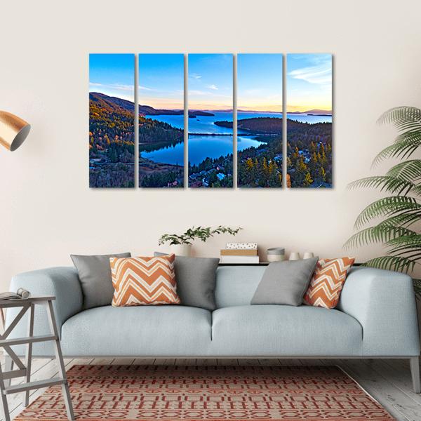 Teddy Bear Cove Bay Canvas Wall Art-5 Horizontal-Gallery Wrap-22" x 12"-Tiaracle