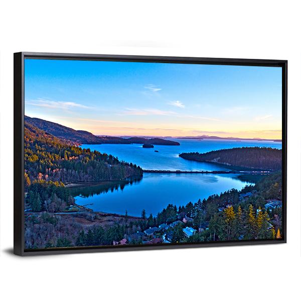 Teddy Bear Cove Bay Canvas Wall Art-3 Horizontal-Gallery Wrap-25" x 16"-Tiaracle