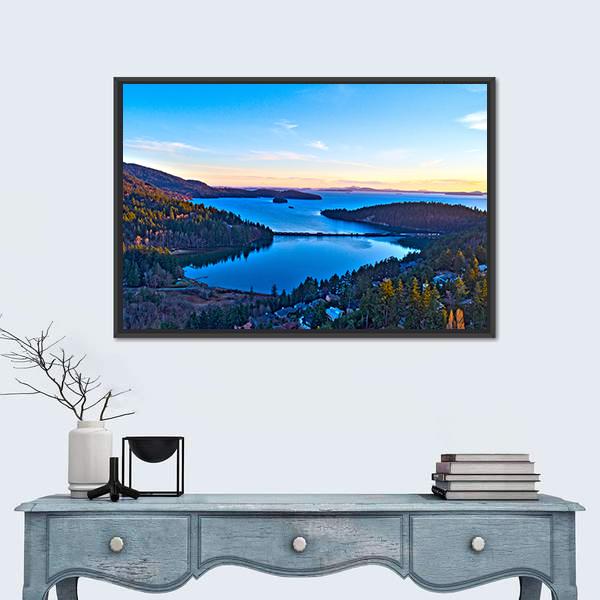 Teddy Bear Cove Bay Canvas Wall Art-5 Horizontal-Gallery Wrap-22" x 12"-Tiaracle
