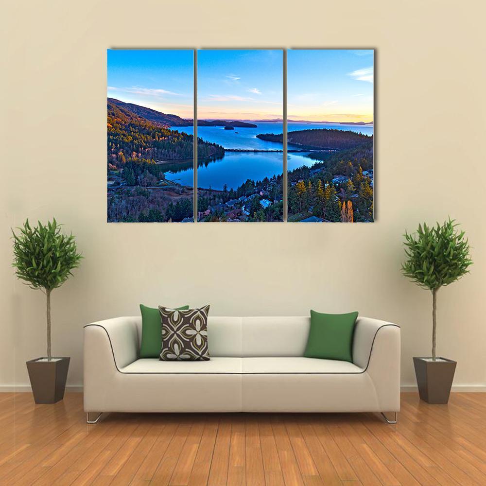Teddy Bear Cove Bay Canvas Wall Art-3 Horizontal-Gallery Wrap-37" x 24"-Tiaracle