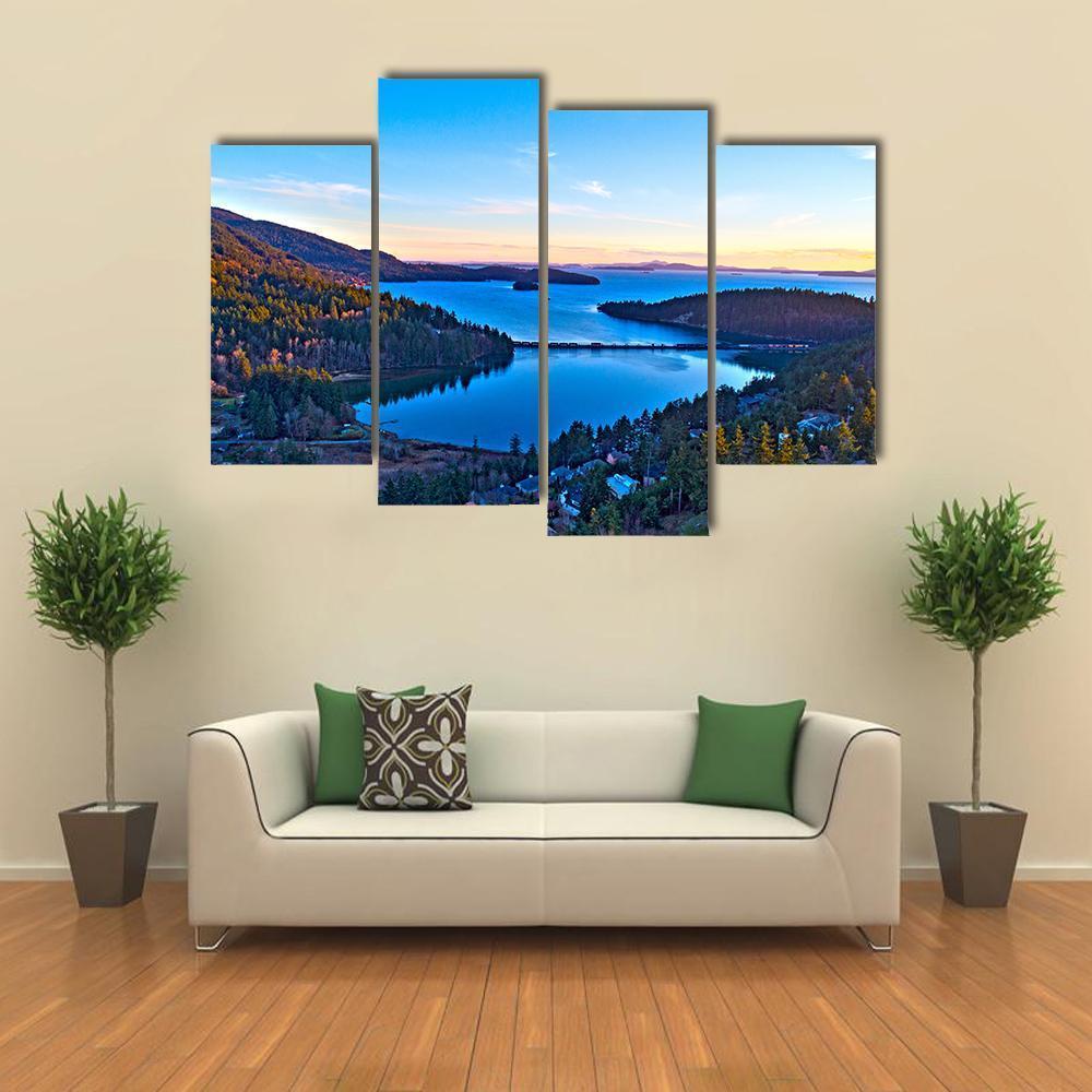 Teddy Bear Cove Bay Canvas Wall Art-4 Pop-Gallery Wrap-50" x 32"-Tiaracle