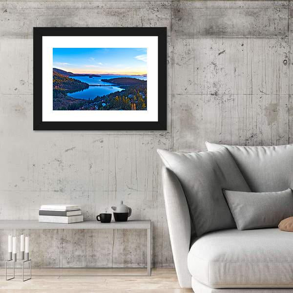 Teddy Bear Cove Bay Panoramic Canvas Wall Art-1 Piece-36" x 12"-Tiaracle