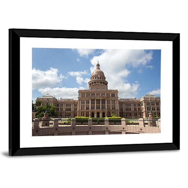 Texas State Capitol Building Canvas Wall Art-3 Horizontal-Gallery Wrap-25" x 16"-Tiaracle