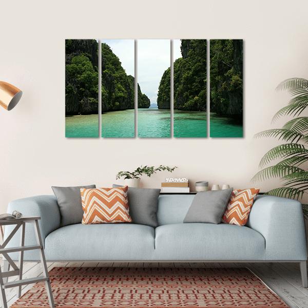El Nido Philippines Canvas Wall Art-5 Horizontal-Gallery Wrap-22" x 12"-Tiaracle