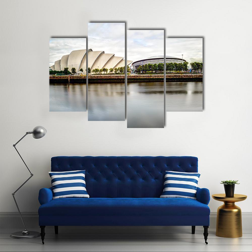 Armadillo Auditorium Glasgow Canvas Wall Art-4 Pop-Gallery Wrap-50" x 32"-Tiaracle