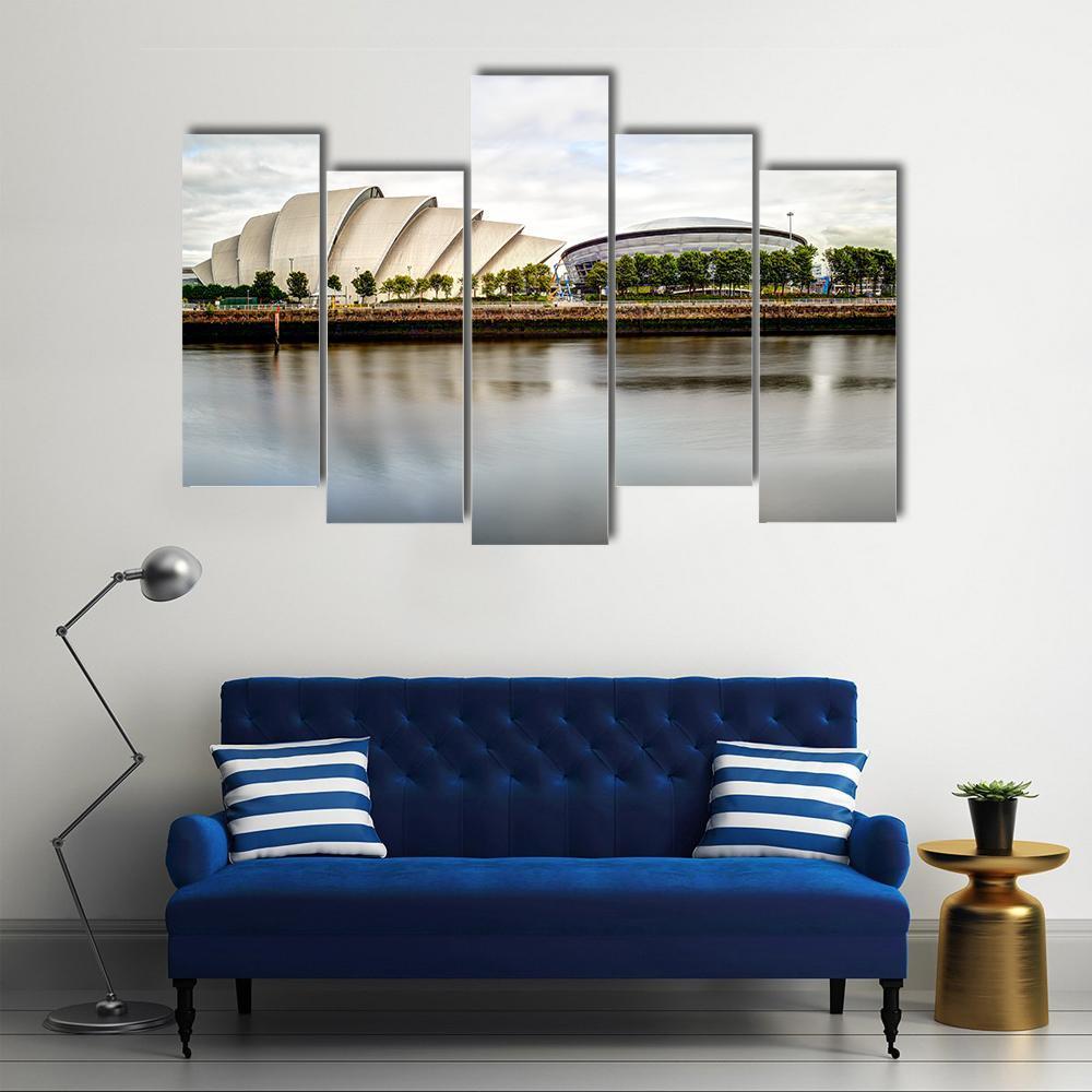 Armadillo Auditorium Glasgow Canvas Wall Art-5 Pop-Gallery Wrap-47" x 32"-Tiaracle