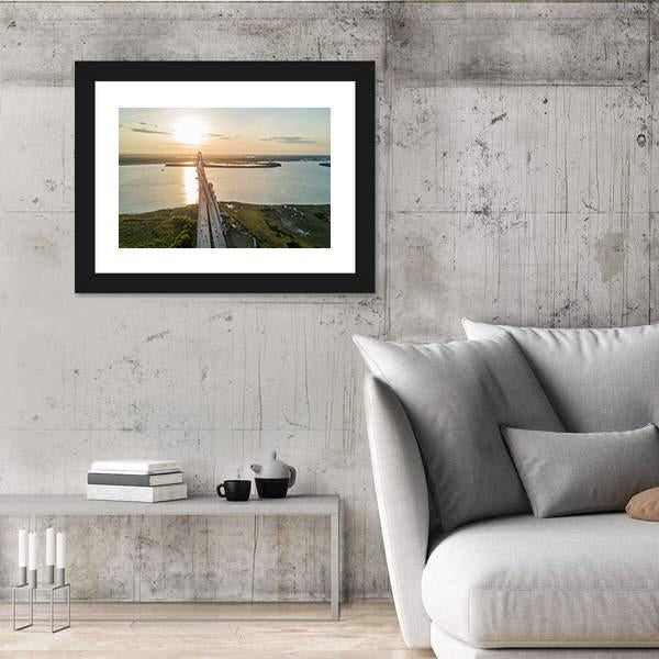 The Arthur Ravenel Jr Bridge Canvas Wall Art-3 Horizontal-Gallery Wrap-25" x 16"-Tiaracle