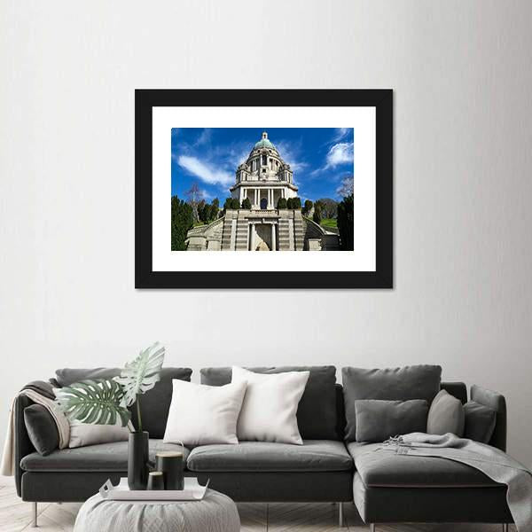 The Ashton Memorial Canvas Wall Art-1 Piece-Framed Print-20" x 16"-Tiaracle