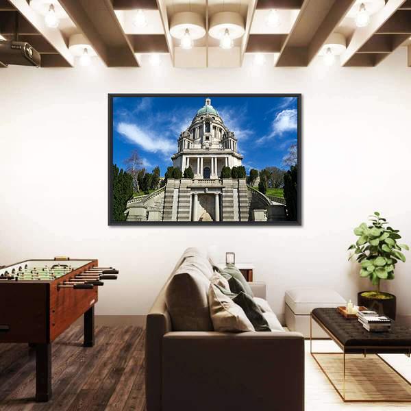 The Ashton Memorial Canvas Wall Art-5 Horizontal-Gallery Wrap-22" x 12"-Tiaracle