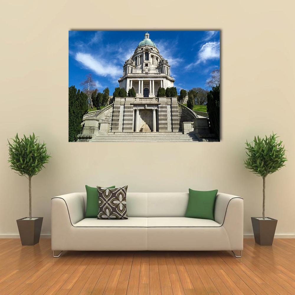 The Ashton Memorial Canvas Wall Art-1 Piece-Gallery Wrap-48" x 32"-Tiaracle