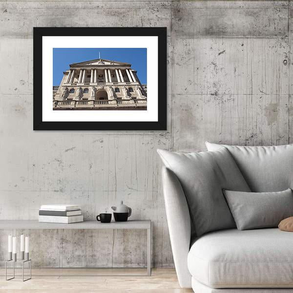 The Bank Of England Canvas Wall Art-3 Horizontal-Gallery Wrap-25" x 16"-Tiaracle