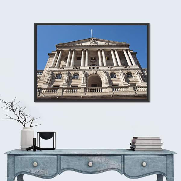 The Bank Of England Canvas Wall Art-3 Horizontal-Gallery Wrap-25" x 16"-Tiaracle