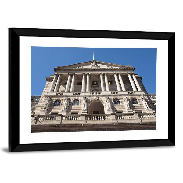 The Bank Of England Canvas Wall Art-3 Horizontal-Gallery Wrap-25" x 16"-Tiaracle