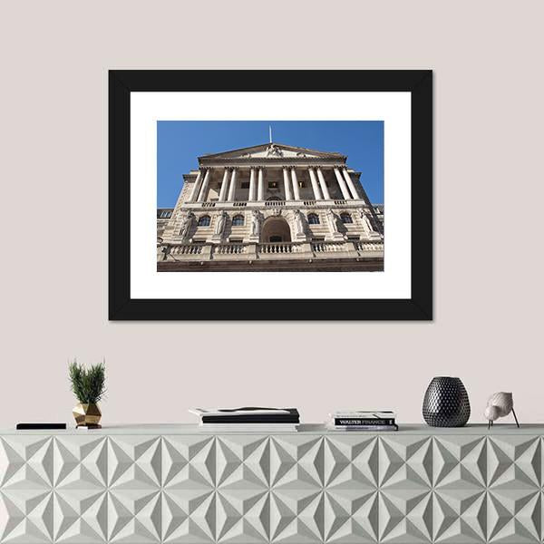 The Bank Of England Canvas Wall Art-3 Horizontal-Gallery Wrap-25" x 16"-Tiaracle