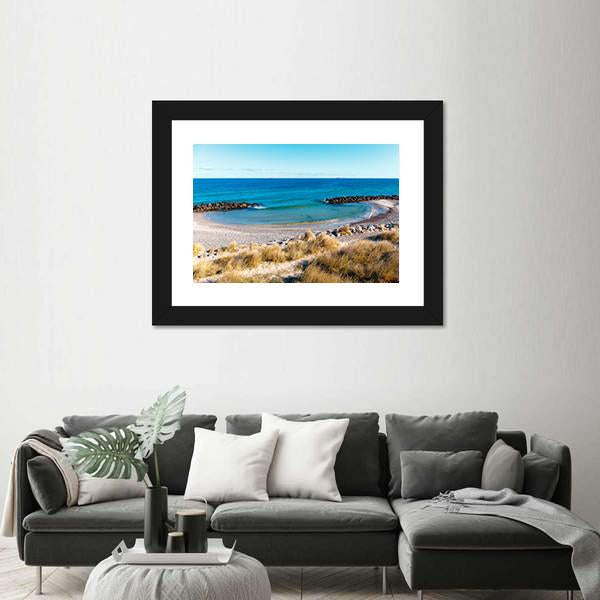 The Beach At Skagen Canvas Wall Art-1 Piece-Framed Print-20" x 16"-Tiaracle