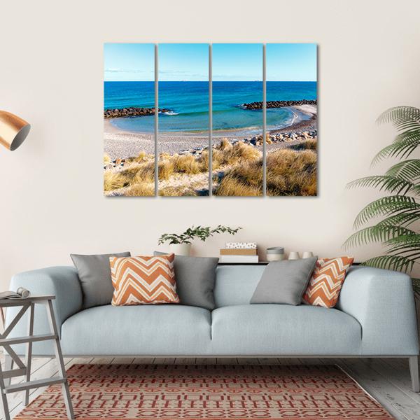 The Beach At Skagen Canvas Wall Art-4 Horizontal-Gallery Wrap-34" x 24"-Tiaracle