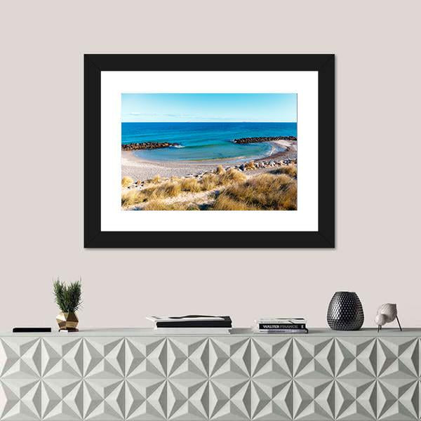The Beach At Skagen Canvas Wall Art-3 Horizontal-Gallery Wrap-25" x 16"-Tiaracle