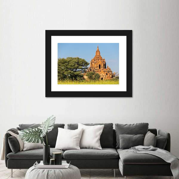 The Beautiful Tayok Pye Temple Canvas Wall Art-1 Piece-Framed Print-20" x 16"-Tiaracle