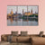 Bridge On River Of City Dresden Canvas Wall Art-4 Pop-Gallery Wrap-50" x 32"-Tiaracle