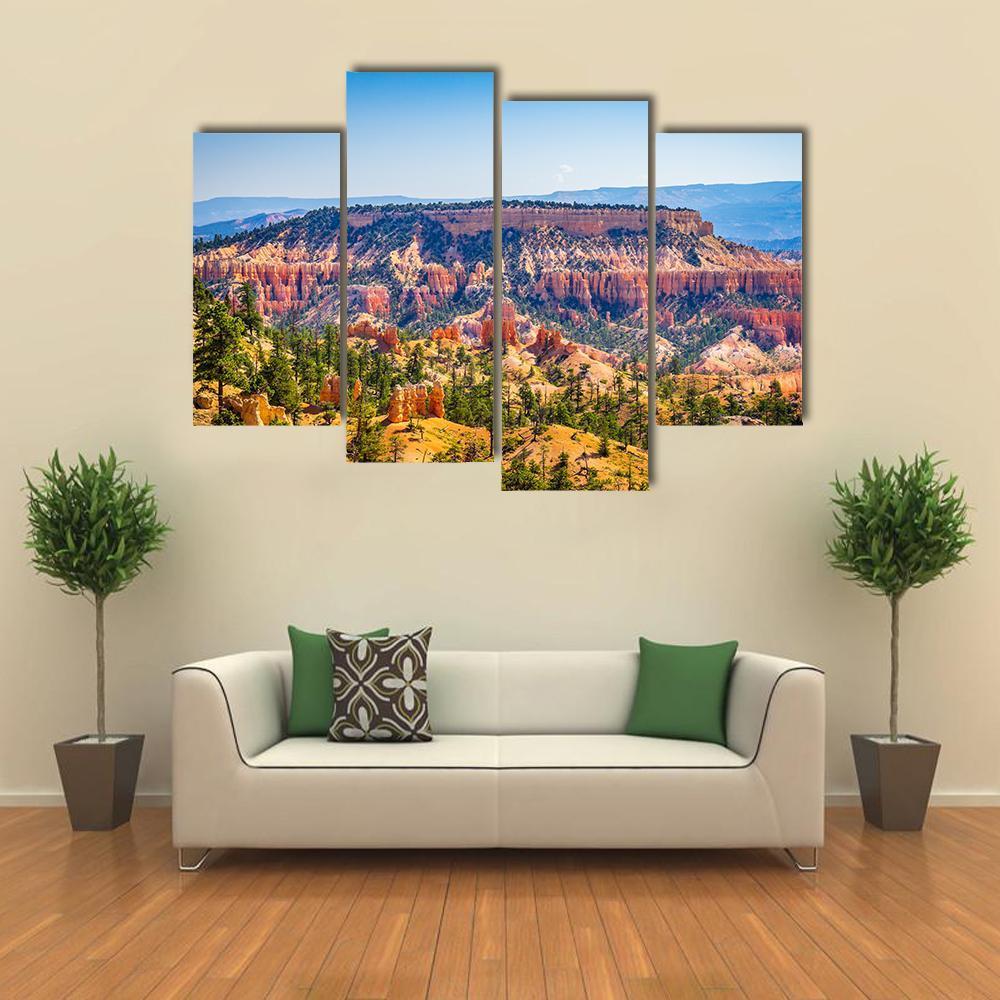 The Bryce Canyon Canvas Wall Art-4 Pop-Gallery Wrap-50" x 32"-Tiaracle