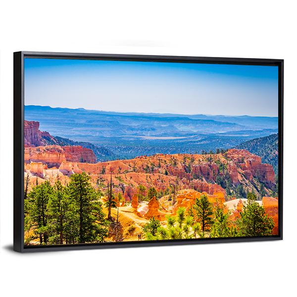 The Bryce Canyon National Park Utah Canvas Wall Art-3 Horizontal-Gallery Wrap-25" x 16"-Tiaracle