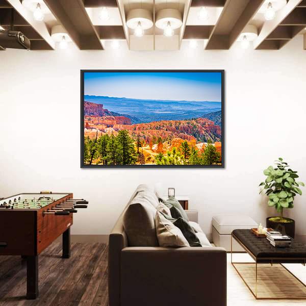 The Bryce Canyon National Park Utah Canvas Wall Art-3 Horizontal-Gallery Wrap-25" x 16"-Tiaracle