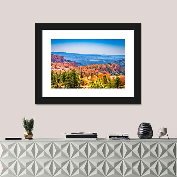 The Bryce Canyon National Park Utah Canvas Wall Art-3 Horizontal-Gallery Wrap-25" x 16"-Tiaracle